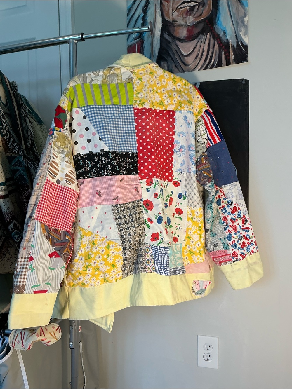 Quilt Coat Size Large - Picture 4 of 6